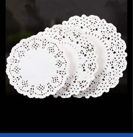 Подложка под торт ажурная бумажная Ø 12 см | упак. 50 - 100 шт