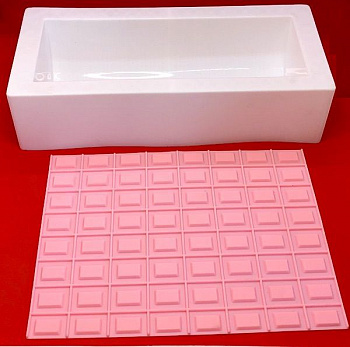 Силиконовая форма +текстурный мат (набор) для муссовых тортов | Chocolat