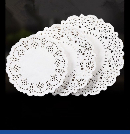 Подложка под торт ажурная бумажная Ø 12 см | упак. 50 - 100 шт