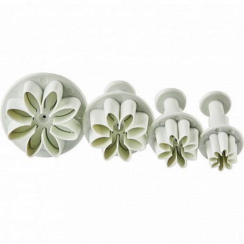 Вырубка-плунжер Маргаритки набор 4 шт