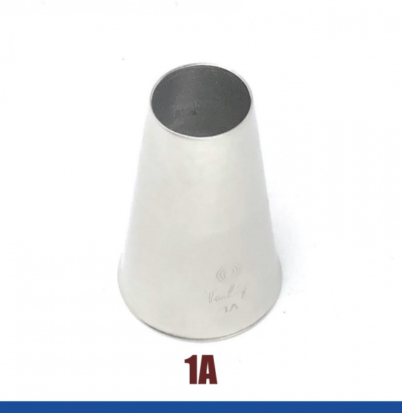 Кондитерская насадка 1А Tulip, Корея, трубочка Ø 13 мм