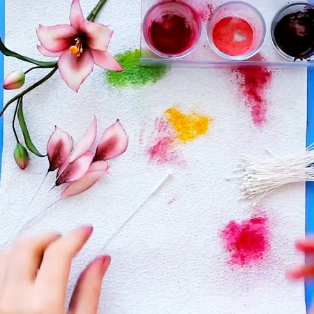 Пищевой краситель цветочная пыльца Фиолетовая 5 гр.