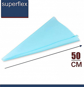 Кондитерский мешок силиконовый многоразовый 50 см superflex