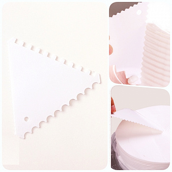 Кондитерский скребок фигурный 11*11 см