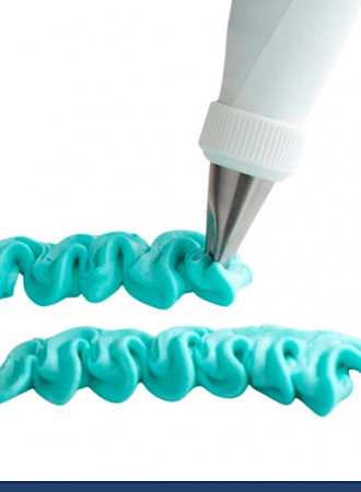 Кондитерская насадка лепесток розы изогнутый № 159,160,161 Ateco | малый размер