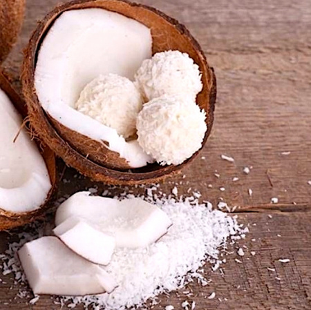 Кокосовая стружка, натуральная без добавок и сахара fine 65% | 100 г - 1 кг