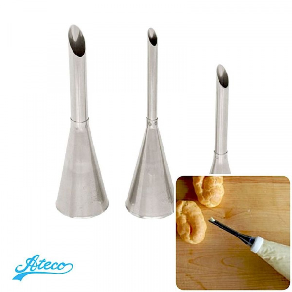 Кондитерская насадка для эклеров №229, 230, 231 Ateco | Bismarck