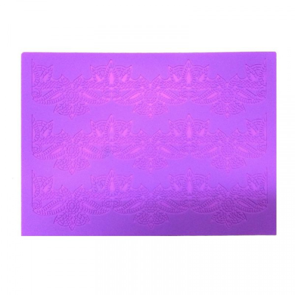 Текстурный коврик для декора выпечки размер 40*30 см | модель 1066-3