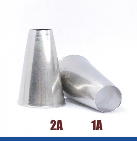 Кондитерские насадки 1А и 2А Tulip, Набор 2 шт, трубочки, Корея