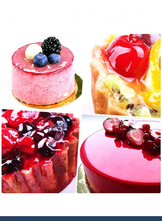 Кондитерский гель Нейтральный 1 кг горячего нанесения