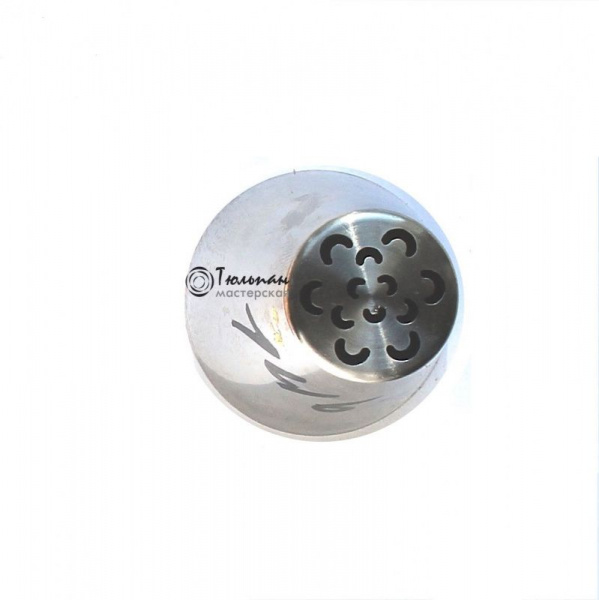 мини Насадка Хризантема №146 | M размер (mini Russian Nozzle Pastry Tube #146 - Chrysanthemum | M size | by Tulip Workshop)