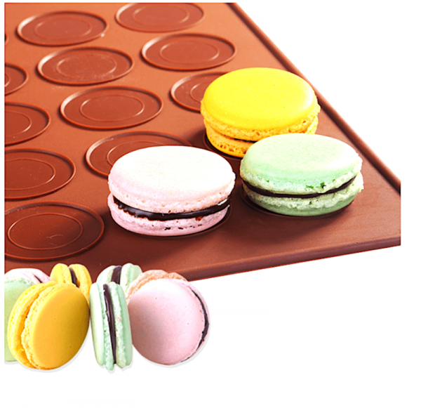 Коврик силиконовый для выпечки с разметкой (для макарони)